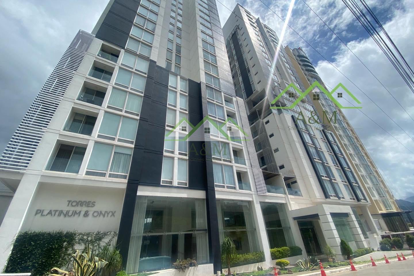 Lindo apartamento amueblado en renta en Torre Platinum